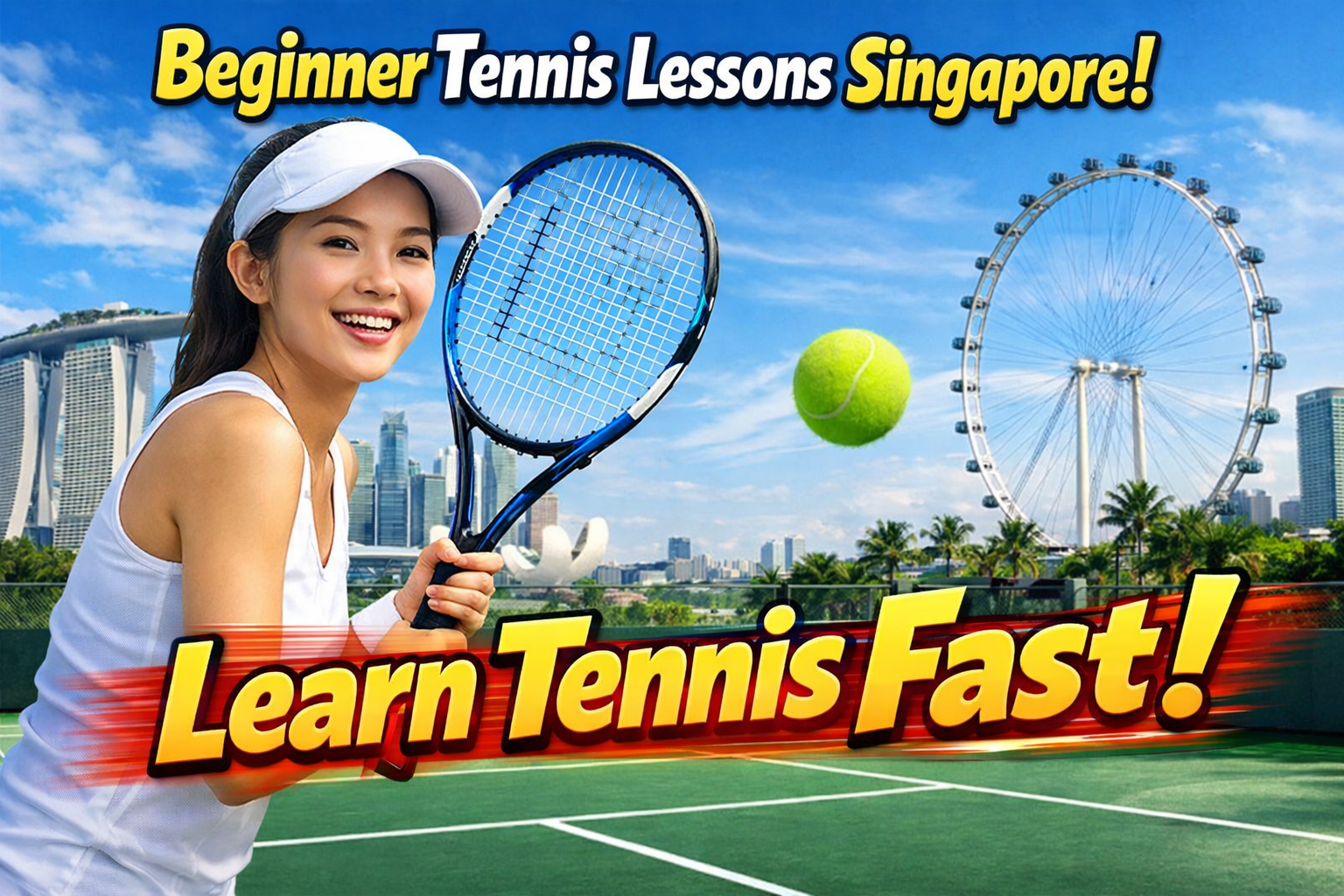 Beginner Tennis Lessons Singapore – Learn Tennis Fast