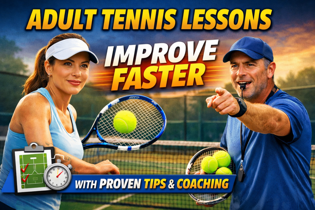 Adult Tennis Lessons