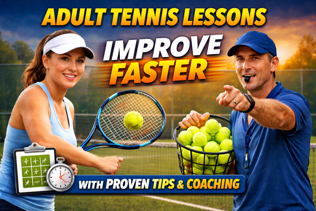 Adult Tennis Lessons