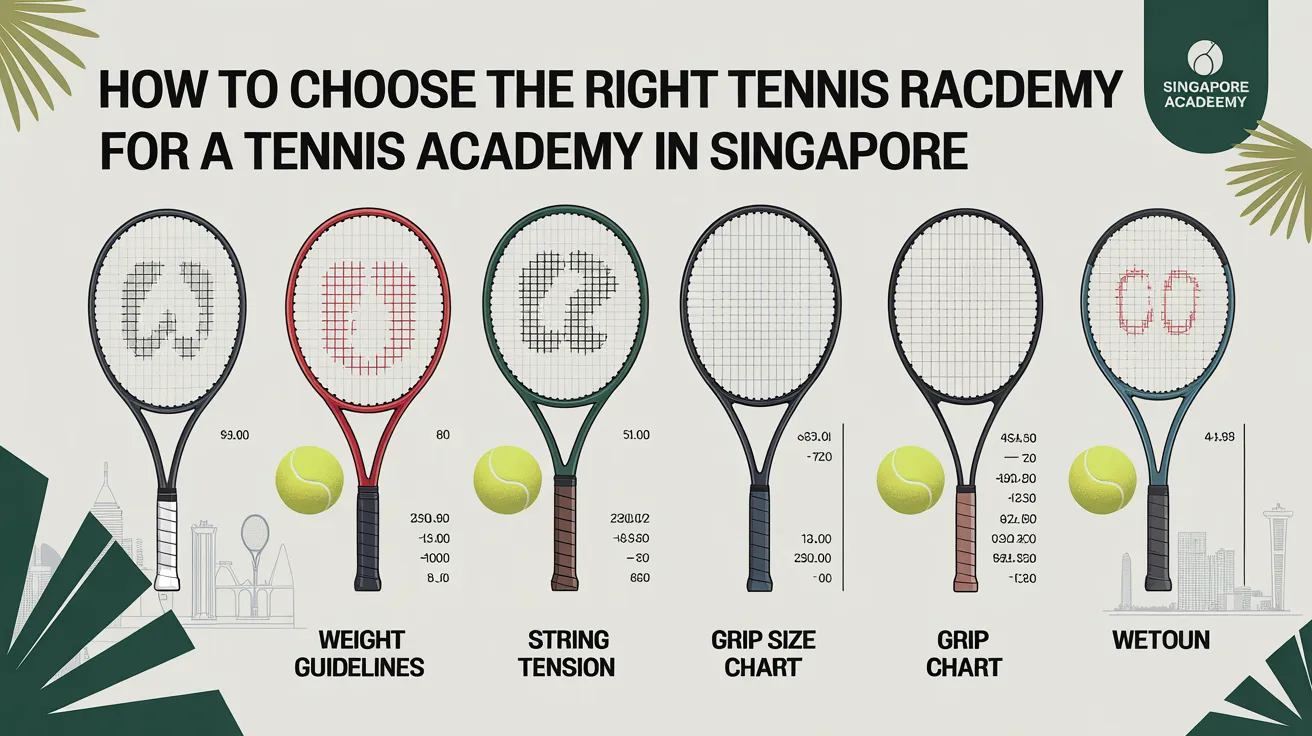 Tennis Racquet Guide for Singapore Academy Beginners