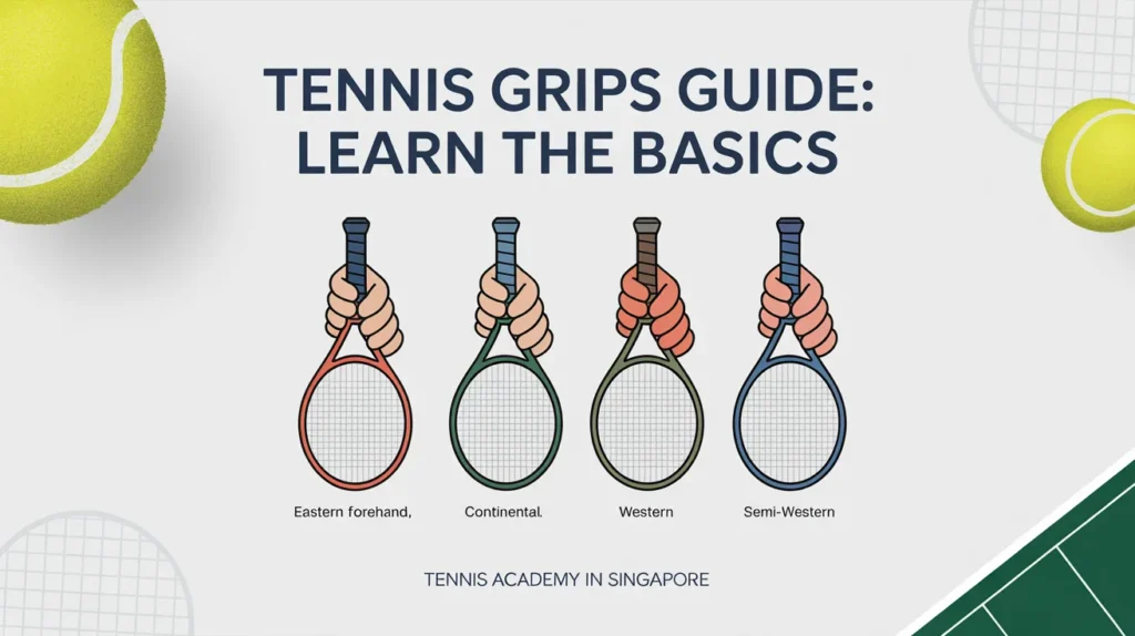 Tennis Grips Guide: Improve Skills at Singapore Academy Tennis Grips Guide: Learn the Basics at a Tennis Academy in Singapore